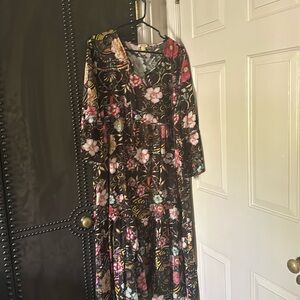 Johnny was maxi Dress floral print